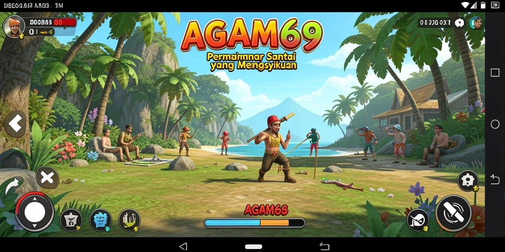 Screenshot utama AGAM69 dengan tampilan gameplay yang dinamis.