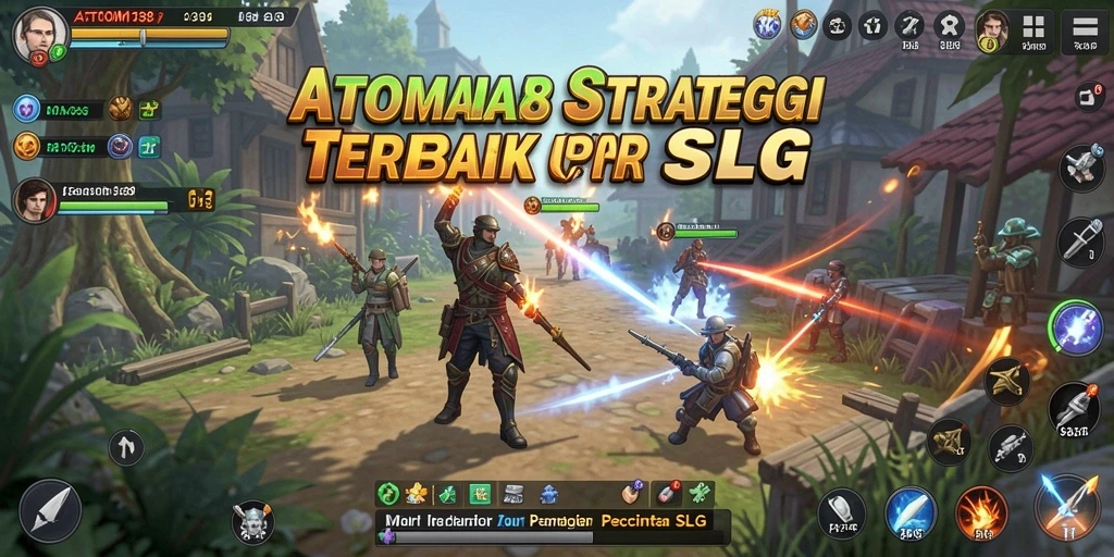 Tampilan gameplay ATOM138 yang menarik dengan strategi mendalam.