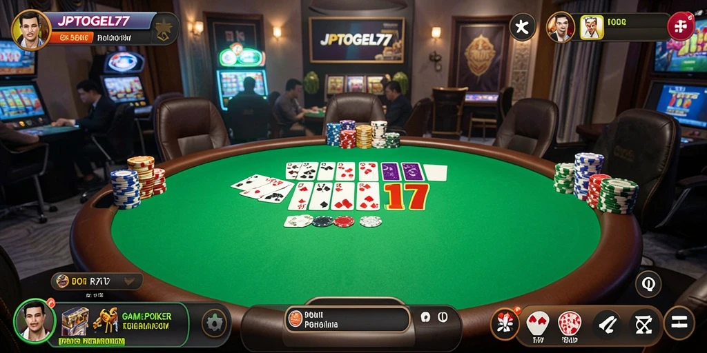 Tampilan gameplay seru JPTOGEL77 yang memukau.