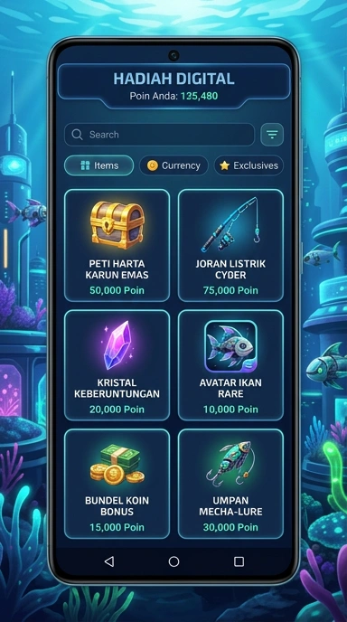 Pengguna dapat mengakses berbagai aplikasi di in1234 dengan cepat.